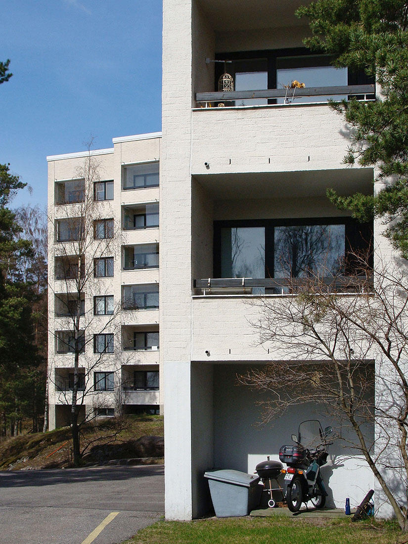 www.archipicture.eu Alvar Aalto Apartment Buildings Tapiola